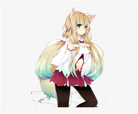 Kitsune Chan Render By Nekoryocatsan D5lfvvc Anime Girl Half Wolf