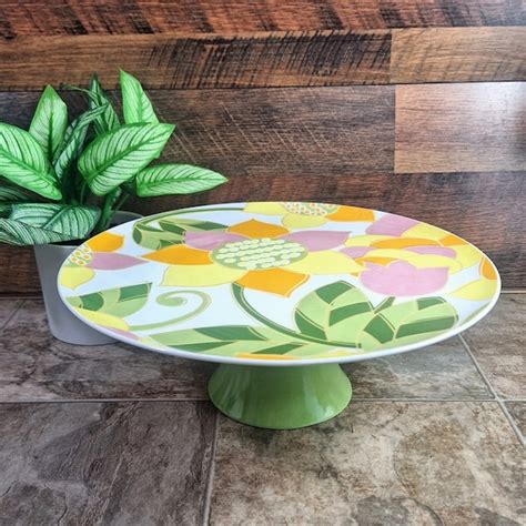 Ceramic Cake Stand Etsy