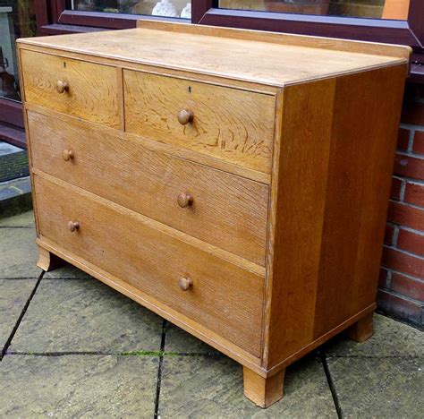 A Solid Oak Chest Of Drawers By Heal Son Antiques Atlas