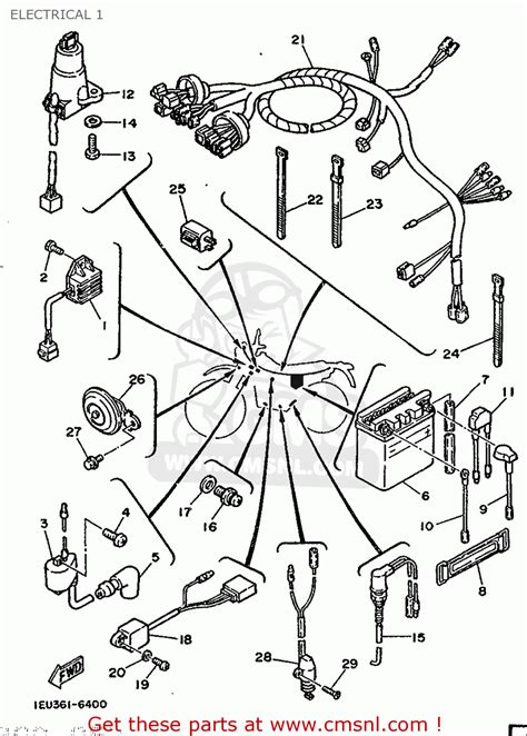 Yamaha Xt 250 Wiring Diagram Wiring Diagram