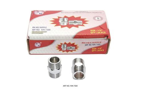 Inch Stainless Steel Hex Nipples At Rs Piece Stainless Steel