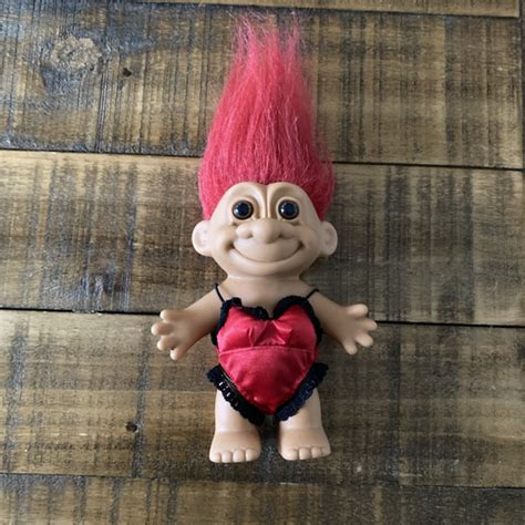 Vintage 8 Russ Troll Doll Valentines Day Victoria S Secret Lingerie Model EBay