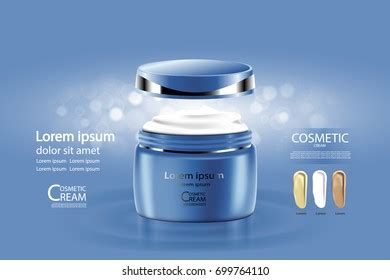 Luxury Cosmetic Bottle Package Skin Care Stock Vector Royalty Free