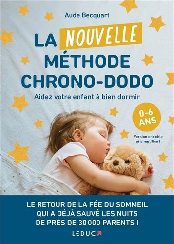 La nouvelle méthode chrono dodo Aidez votre de Aude Becquart