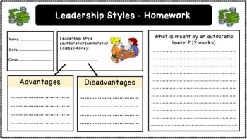 Leadership Printables Teaching Resources TPT