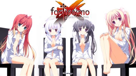 Fortissimo Akkord Bsusvier Game Cg Kurobane Sayuki Naked Shirt No Bra