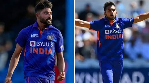 T World Cup Umran Malik Mohammed Siraj Set Travel With Team