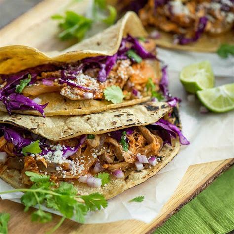 Chicken Tinga Tacos Recipe Yummly Recipe Chicken Tinga Tacos Recipe Traditional Mexican