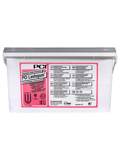 Tanking Liquid PCI Lastogum 8kg Grey Wetrooms Design