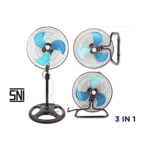 Jual Stand Fan 16 Kipas Angin Bediri Low Watt Angin Super Kuat Kota