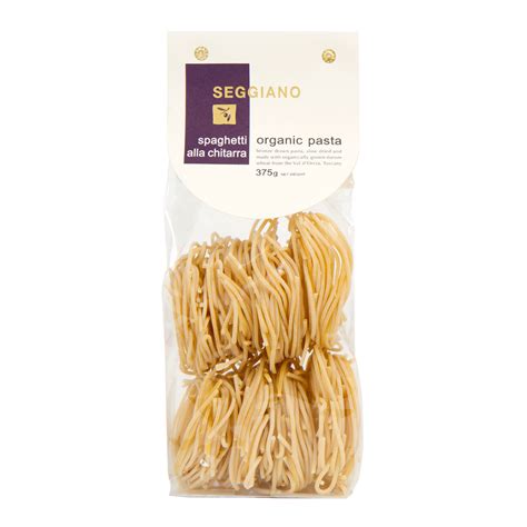 Organic Spaghetti Alla Chitarra Pasta Seggiano