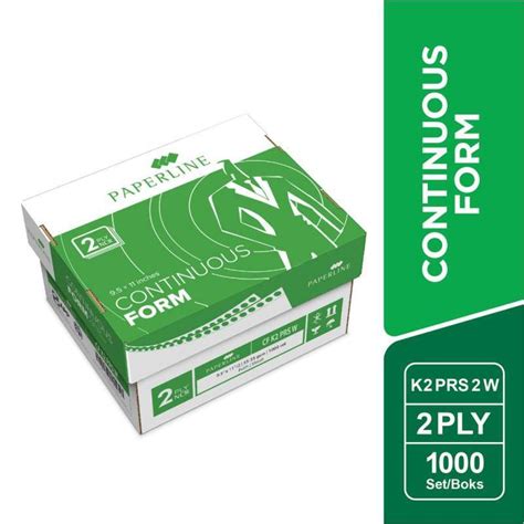 Jual Paperline Continuous Form K2 Prs 2 W Di Seller Sidu Official Store