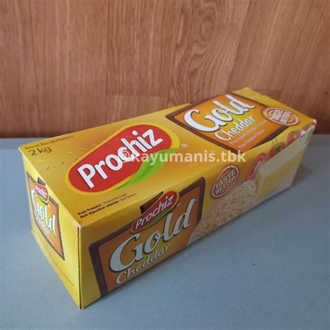 Jual Prochiz Gold Keju Cheddar Keju Parut Repack Harga Per 250 Gr