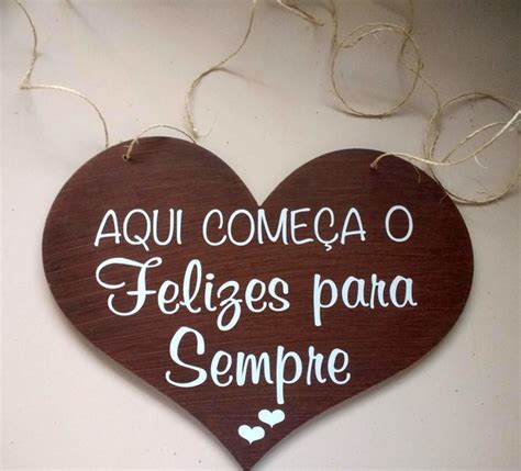 Placa Daminha Pajem Em Mdf Felizes Para Sempre Elo