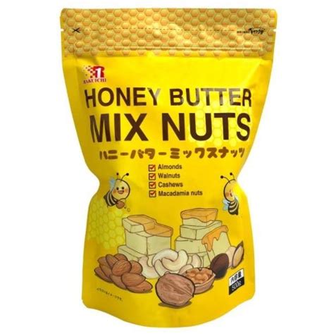 ハニーバター ミックスナッツ 500g コストコ 韓国 アーモンド くるみ カシューナッツ マカダミアナッツ Honeybutternats