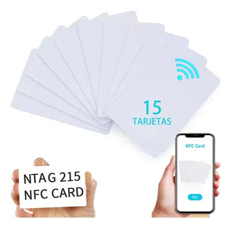 Tarjeta Nfc Ntag215 Etiqueta Pvc Plastico Imprimible Blanco MercadoLibre