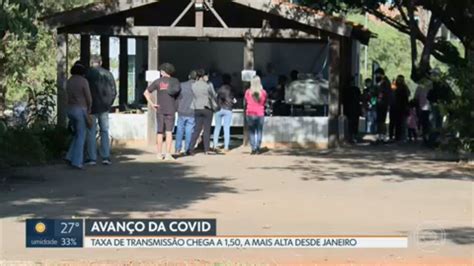 Taxa De Transmiss O Da Covid A Mais Alta Desde Janeiro Deste Ano