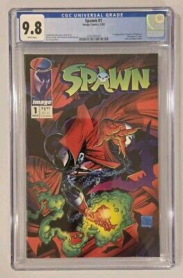 Spawn Cgc St Spawn Al Simmons Todd Mcfarlane First Appearance