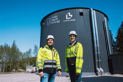 World’s Largest Sand Battery Now in Operation - Polar Night Energy