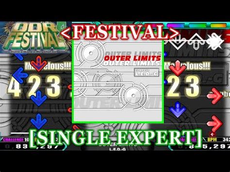 DDR FESTIVAL OUTER LIMITS L E D G SINGLE EXPERT 譜面確認Clap YouTube