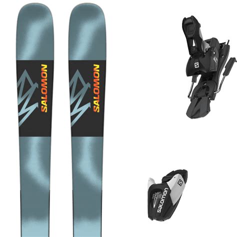 SALOMON QST SPARK Fix Alpine Ski Set