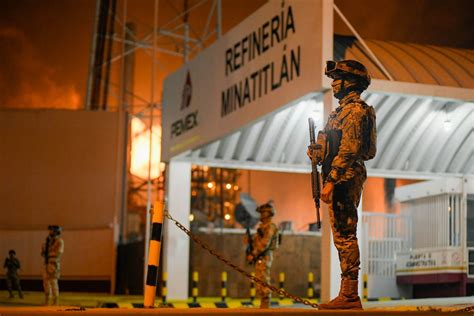 Deja Heridos Incendio En Refiner A De Minatitl N Pemex Controla