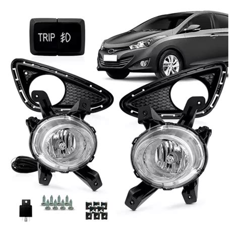 Kit Farol De Milha Hb20 2012 2013 2014 2015 Bt Trip Original Frete grátis