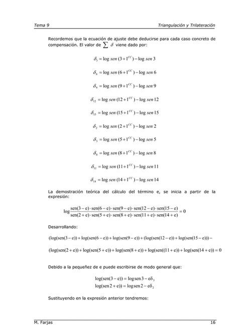 Triangulacion Y Trilateracion Topografia Pdf