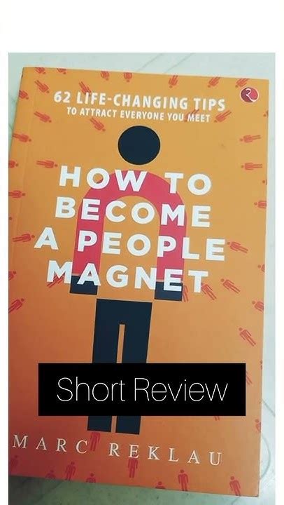 Short Review Of How To Become A People Magnet By Marc Reklau In Hindi