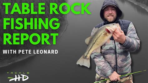 Table Rock Lake Fishing Report Late April By Pete Leonard And Tackle Hd