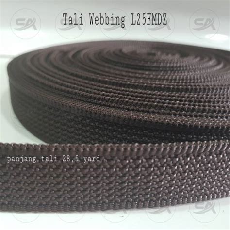 Jual TALI WEBBING L25FMDZ TALI BISBAN 2 5 ROL Shopee Indonesia