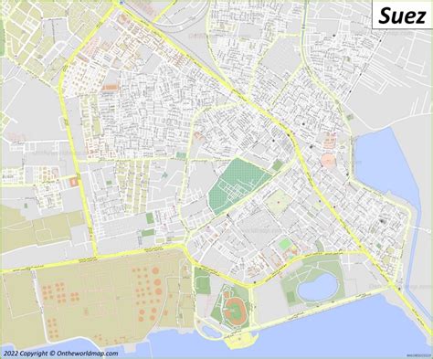 Suez Map | Egypt | Discover Suez with Detailed Maps