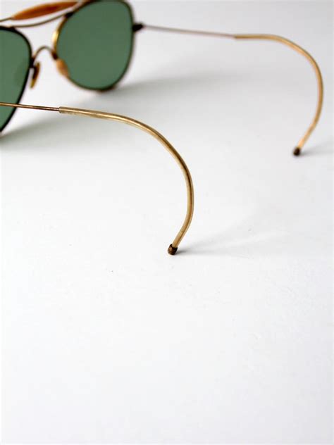 Vintage Aviator Sunglasses - Etsy