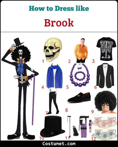 Brook's Costume from One Piece for Halloween