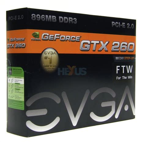 Review EVGA GeForce GTX 260 FTW Graphics HEXUS Net Page 3