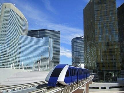 Las Vegas Tram System - 3 Free Monorails & Map to Help you Get Up & Down the Strip