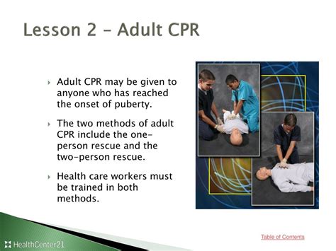 Ppt Basic Adult Cpr Powerpoint Presentation Free Download Id2513144