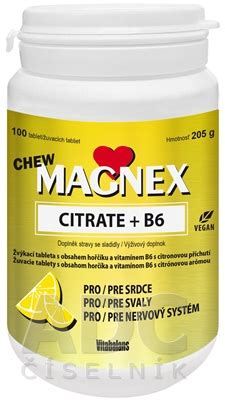 Vitabalans Magnex Citrate B Chew Adc Sk