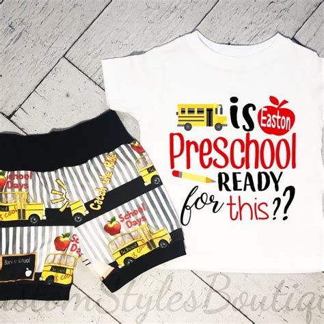 Preschool Outfit - Etsy