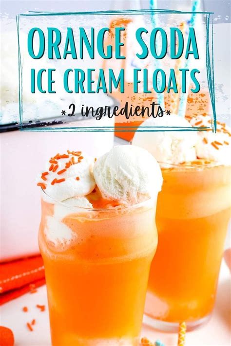 Orange Soda Float | Float recipes, Ice cream drinks, Refreshing drinks ...