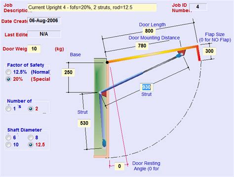 Geometry Nitrolift Au Gas Struts Australia