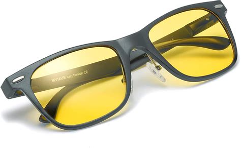 Lunette Jaune Conduite De Nuit Anti Eblouissement Lunettes De Soleil