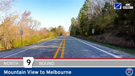 Arkansas Highway Mountain View To Melbourne Drive America S