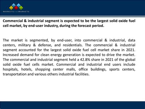 PPT Solid Oxide Fuel Cell Market To Hit 6 5 Billion By 2027