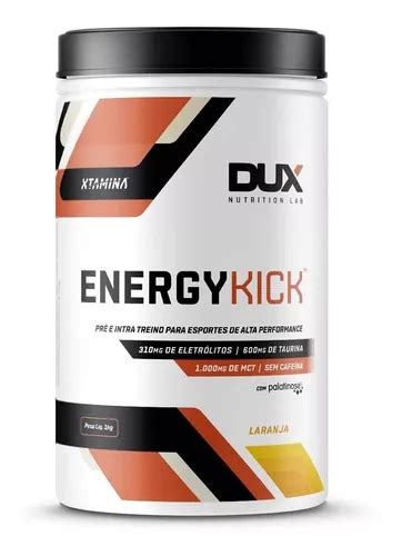 Suplemento en polvo Dux Nutrition Energy Kick carbohidratos sabor limón