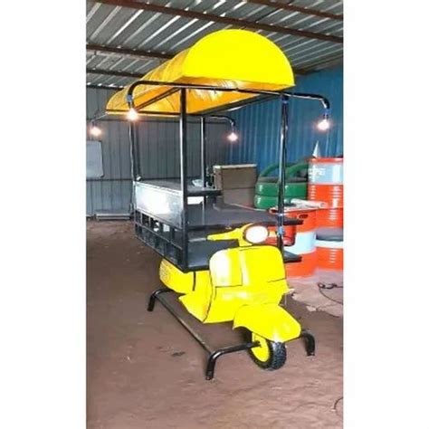 Yellow Mild Steel Tea Stall at Rs 28500 in Pune | ID: 2848949979155