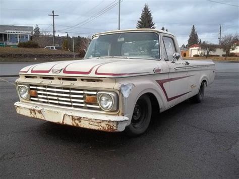 Find Used 1963 Ford F100 Unibody Custom Truck In Spokane Washington