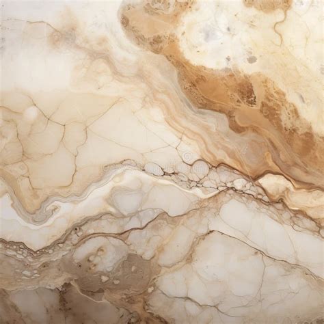 Ethereal Landscapes Meticulously Layered Marble Texture In Beige And