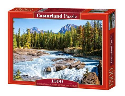 PUZZLE 1500 ATHABASCA RIVER CANADA CASTOR ORYGINAŁ 13027016638 Allegro pl