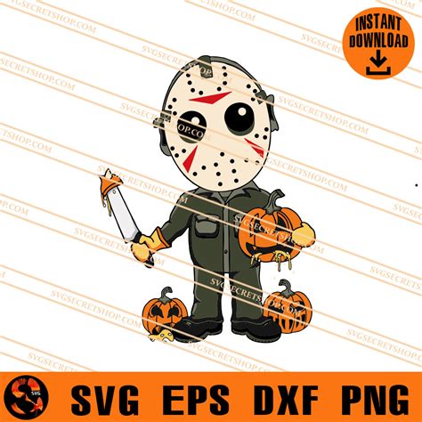 Jason Voorhees Halloween Svg Halloween Svg Horror Svg Svg Secret Shop